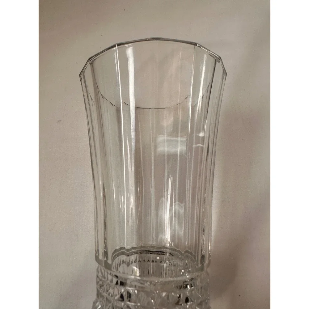 Cristal d'Arques Durand Victoria 2 Water Glasses Lead Cry'stal Clear 6.25‎